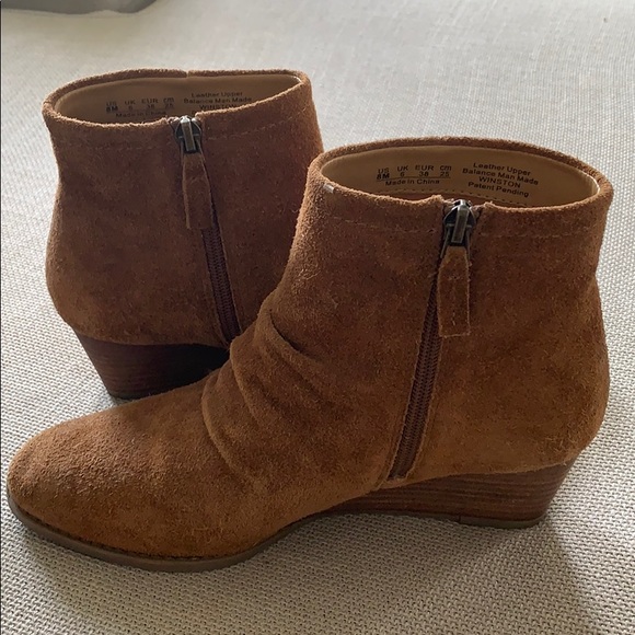 Suede Ankle Booties - Picture 5 of 6